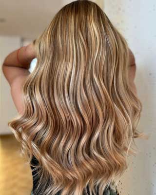 Natural Highlights for Dark Brown Hair