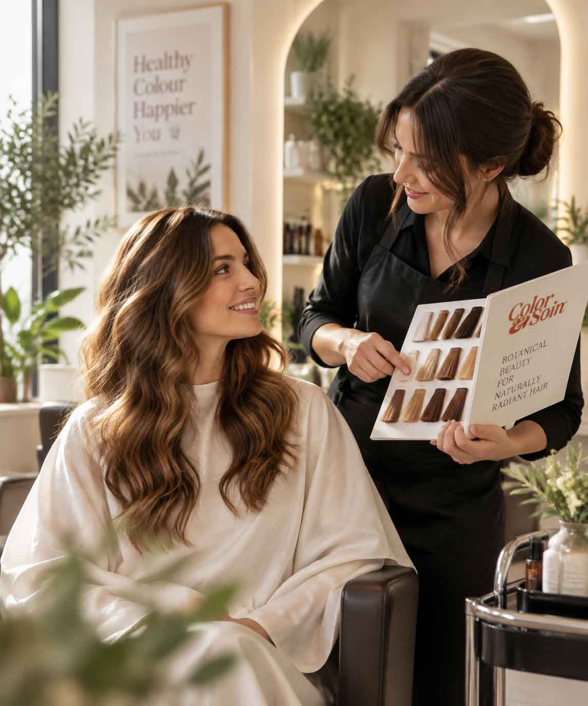 Color & Soin hair colour consultation